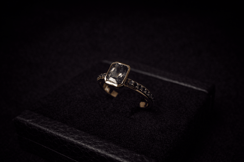 Montana Sapphire eternity ring size 7 - Zack B Designs